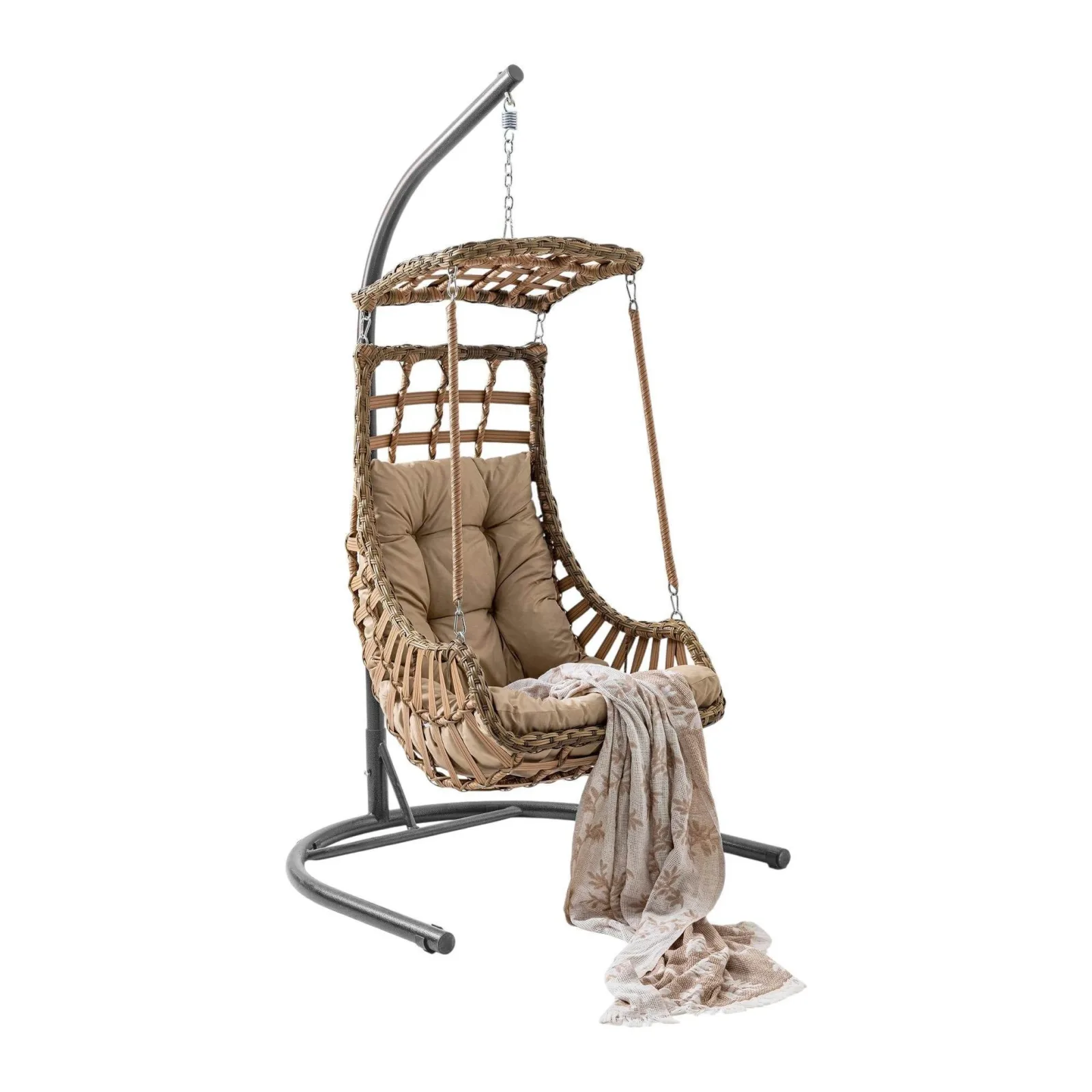 Alaçatı Rattan Bahçe - Balkon Salıncağı